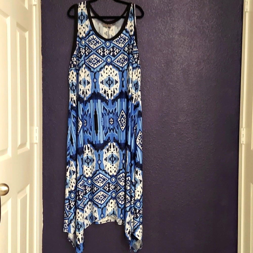 Handkerchief Hem Summer Dress